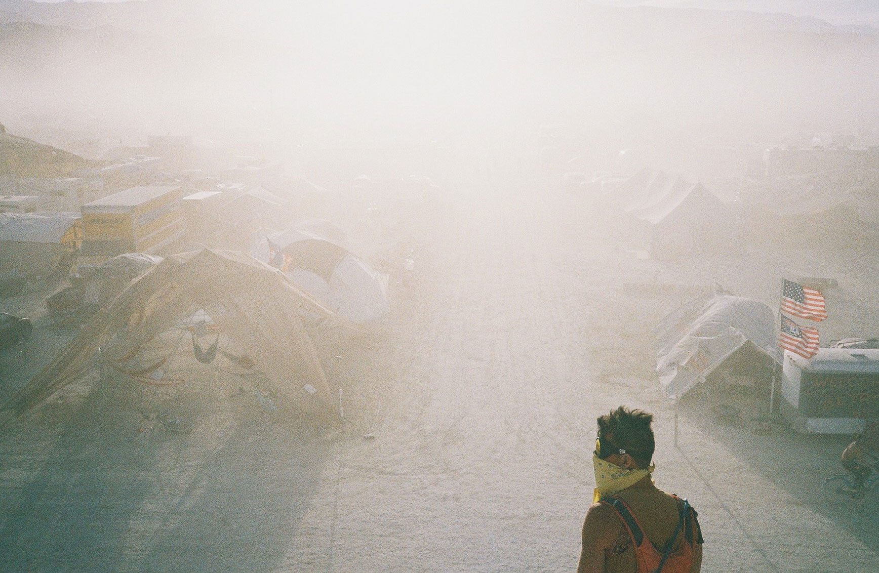 Sandstorm at Burning Man, Black Rock City